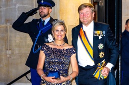 Koningin Maxima en koning Willem-Alexander van Nederland in 2023