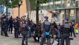 20230826_verhoogde politieaanwezigheid Brussel-Zuid