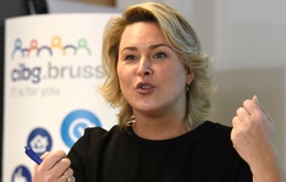 Persconferentie van minister voor Huisvesting, Levenskwaliteit, Leefmilieu en Energie Céline Fremault over de start van de lage emissiezone in Brussel op 1 januari 2018