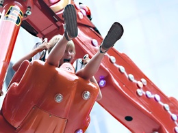 Zuidfoor Foire du Midi kermis kermisattractie foorkramers