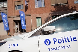 Sint-Jans-Molenbeek inhuldiging nieuw politiekantoor politiezone West aan kanaal