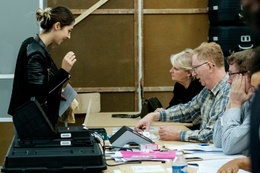 Stembureau 26 in Brussel-Stad