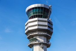 Controletoren van Skeyes, het vroegere Belgocontrol, op Brussels Aiport, de luchthaven van Brussel