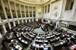 Plenaire zitting Kamer Federaal Parlement