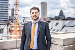 Juan Benjumea-Moreno 3 Groen installatie Brussels Parlement