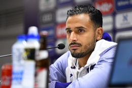 Nacer Chadli, persconferentie als nieuwe speler van RSC Anderlecht