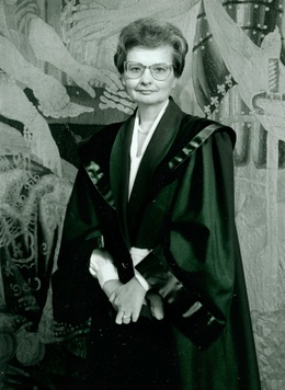 Els Witte, rector van de Vrije Universiteit Brussel (VUB) van 1994 tot 2000