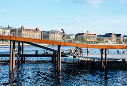 Islands Brygge Havnebadet, havenzwembad in Kopenhagen