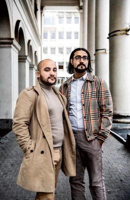 Youssef Kobo (CD&V) en Hassan Al Hilou (A seat at the table)