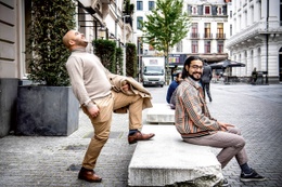 Youssef Kobo (CD&V) en Hassan Al Hilou (A seat at the table)