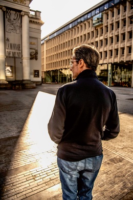 Corneel Le Compte, contrabassist en solist bij het Muntorkest
