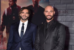 Adil El Arbi en Bilall Fallah bij de release van hun film Bad Boys for life in Los Angeles op 14 januari 2020