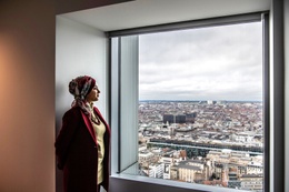 Fatima Zibouh leidt de antidicriminatiedienst van Actiris