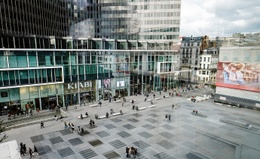 Het heraangelegde Muntplein