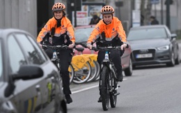 Januari 2020: voorstelling van de nieuwe fietsbrigade van de politie in Neder-over-Heembeek en Haren