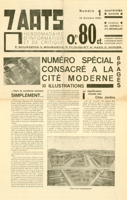 7 arts revue, avant-gardistisch architectuurtijdschrift (1922-1928)