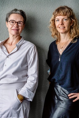 Barbara Van Lindt en Agnes Quackels vormen samen de artistieke leiding van het Kaaitheater