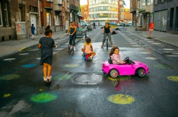 De Picardstraat, speelstraat in de zomer van 2020
