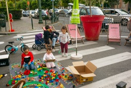 De Picardstraat, speelstraat in de zomer van 2020