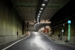 De Leopold II-tunnel ging, na de renovatie op 31 augustus 2020 opnieuw open voor het verkeer