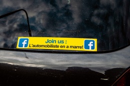 De Facebookgroep 'L'automobiliste en a marre'