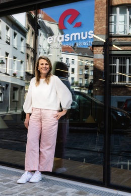 Ann Brusseel, algemeen directeur Erasmushogeschool Brussel
