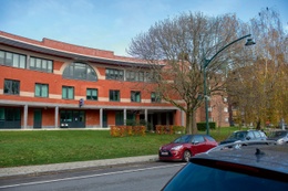 Het politiekantoor in de Versailleswijk in Neder-Over-Heembeek