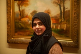 Zubaiyda Abutoha (44), een Palestijnse vrouw die met veel pijn in het hart het Hamasregime ontvluchtte