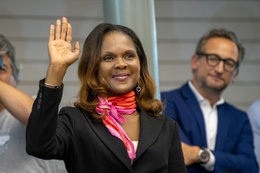 Eedafelegging van Nicole Bomele, Brussels parlementslid voor Défi,op 11 juni 2019