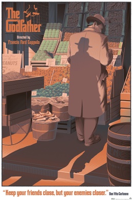 1759 AFFICHE the godfather