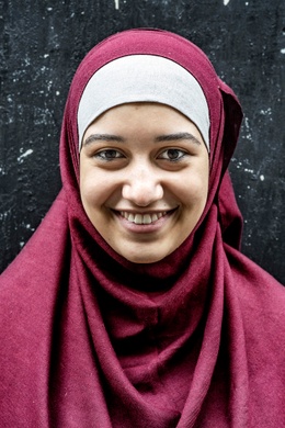 Myriam-Héléna Nawasadio, anderstalige jongere in Brussel in het Nederlandstalig onderwijs