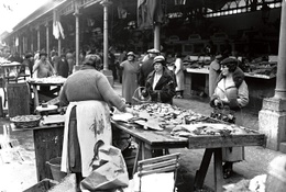 Tussen 1883 en 1955 kende de Vismarkt in Brussel een overdekte vishal