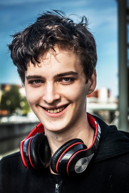 Erwann Van de Velde, student Togepaste Informatica aan de Erasmus hogeschool Brussel (EhB.)