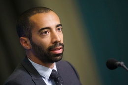 Sammy Mahdi (CD&V), staatssecretaris voor Asiel en Migratie