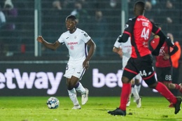 30 november 2021 Marco Kana wint met RSC Anderlecht van FC Seraing in de Croky Cup