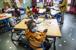 Basisschool De Mozaïek in de Helmetwijk in Schaarbeek