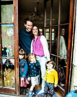 CurieuzenAir 2022: de familie Dobbelaere-Van Besien in Anderlecht
