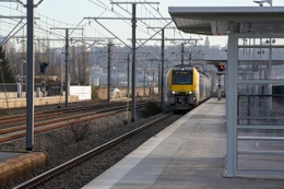 Het treinstation van Anderlecht