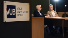 Rectorverkiezingen VUB: kandidaten Dirk Devroey en Jan Danckaert