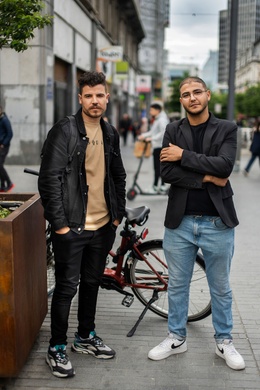 Mostafa (29) en Malek (22) Altaleb zijn Libiërs, neven van elkaar en wonen in Brussel