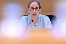 Nicole de Moor (CD&V), staatssecretaris voor Asiel en Migratie
