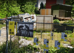 Een project Solidair Mobiel Wonen van Samenlevingsopbouw (SAMO) in de Esseghemstraat 4 in Jette