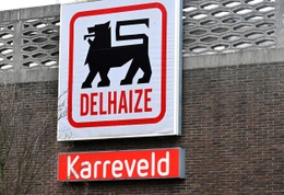 Het filiaal van Delhaize in Karreveld, dicht bij de originele plaats waar de supermarktketen ontstond in Molenbeek
