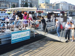 Waterbus inschepen Brussel Beco