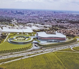 Buitenaanzicht heizelstadion