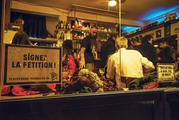 marollen protest tegen parking