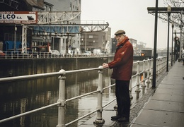Guido Vanderhulst aan kanaal