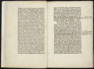 Een selectie van de allervroegst in ons land gedrukte boeken in de Koninklijke Bibliotheek van België: De duobus amantibus Euryalo et Lucretia, Aalst-Johannes de Westfalia en Thierry Martens, 1473