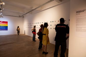 Van 15 juni tot 15 juli kreeg het MIMA-gebouw tijdelijk een nieuwe invulling als Pride Museum.