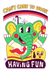 Jango Jim - Can't come to work